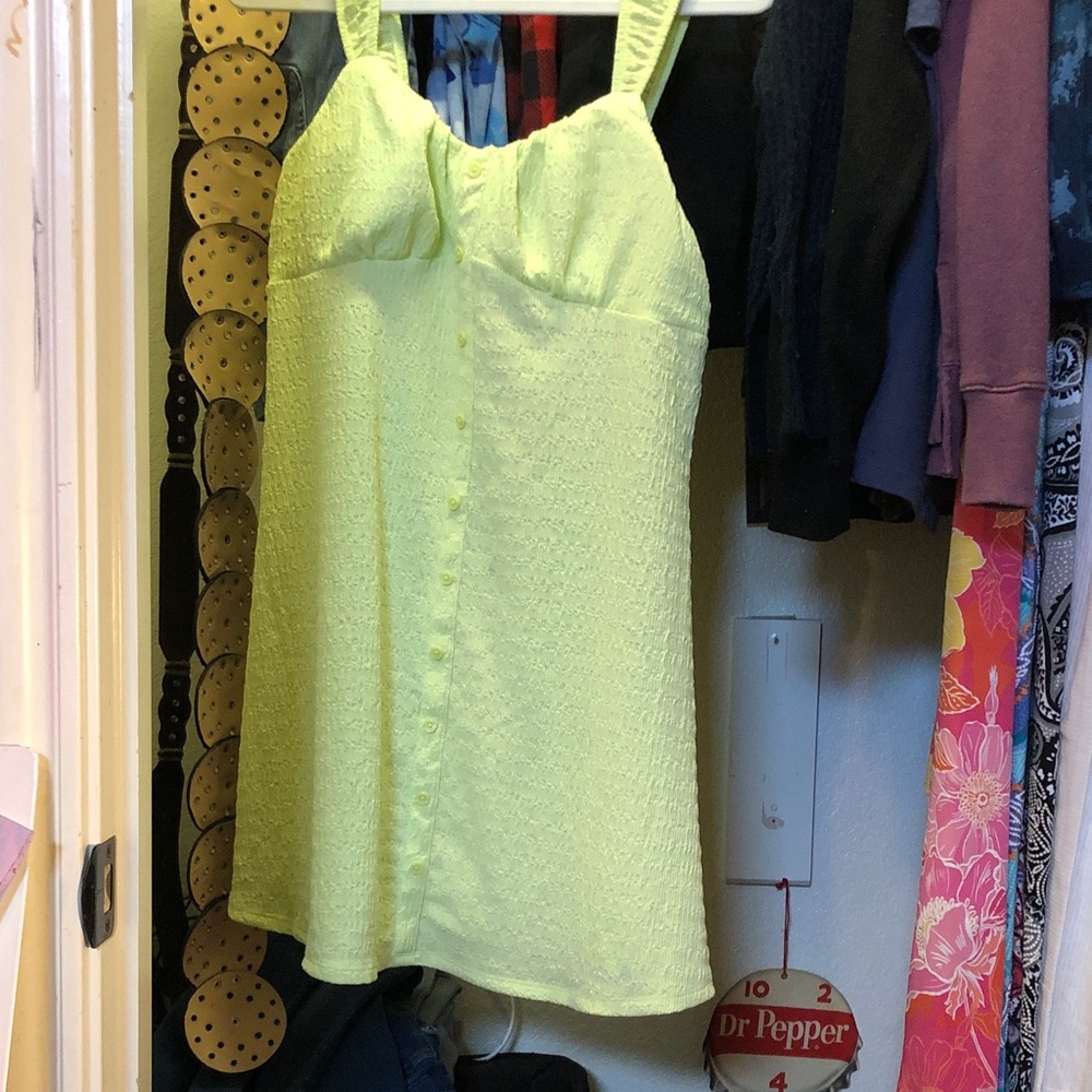 Lime Green Women's Top